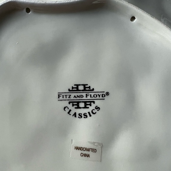 Fitz and Floyd “Frosty Folks” Canapé Plate. - Picture 7 of 13